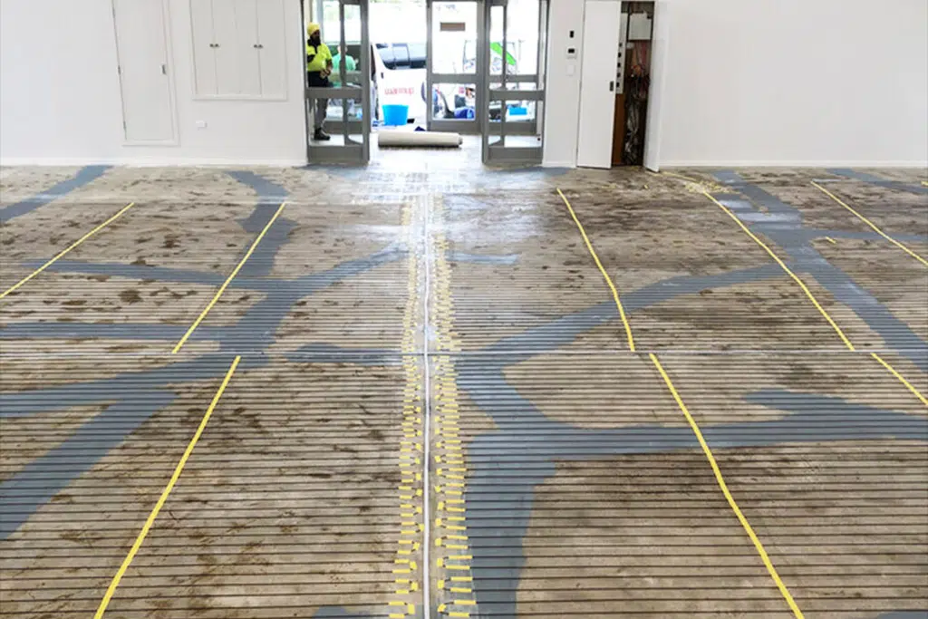 undercarpet heating